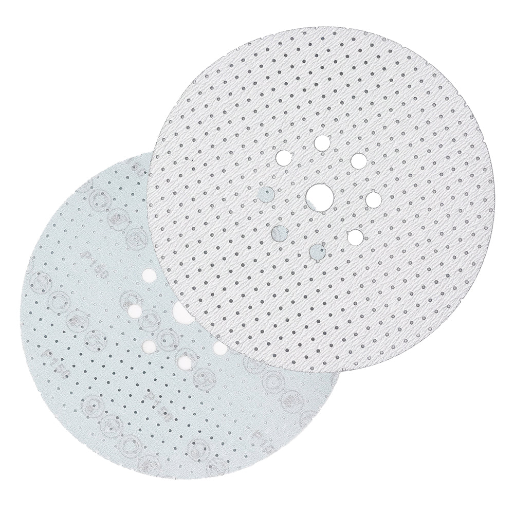 Bart's Own 9" White Sanding Disc Hook & Loop 9-holes (10pcs)