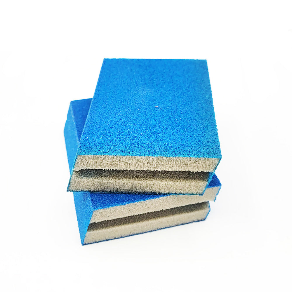 Bart's Own Premium Blue Dual Angle Sanding Sponges