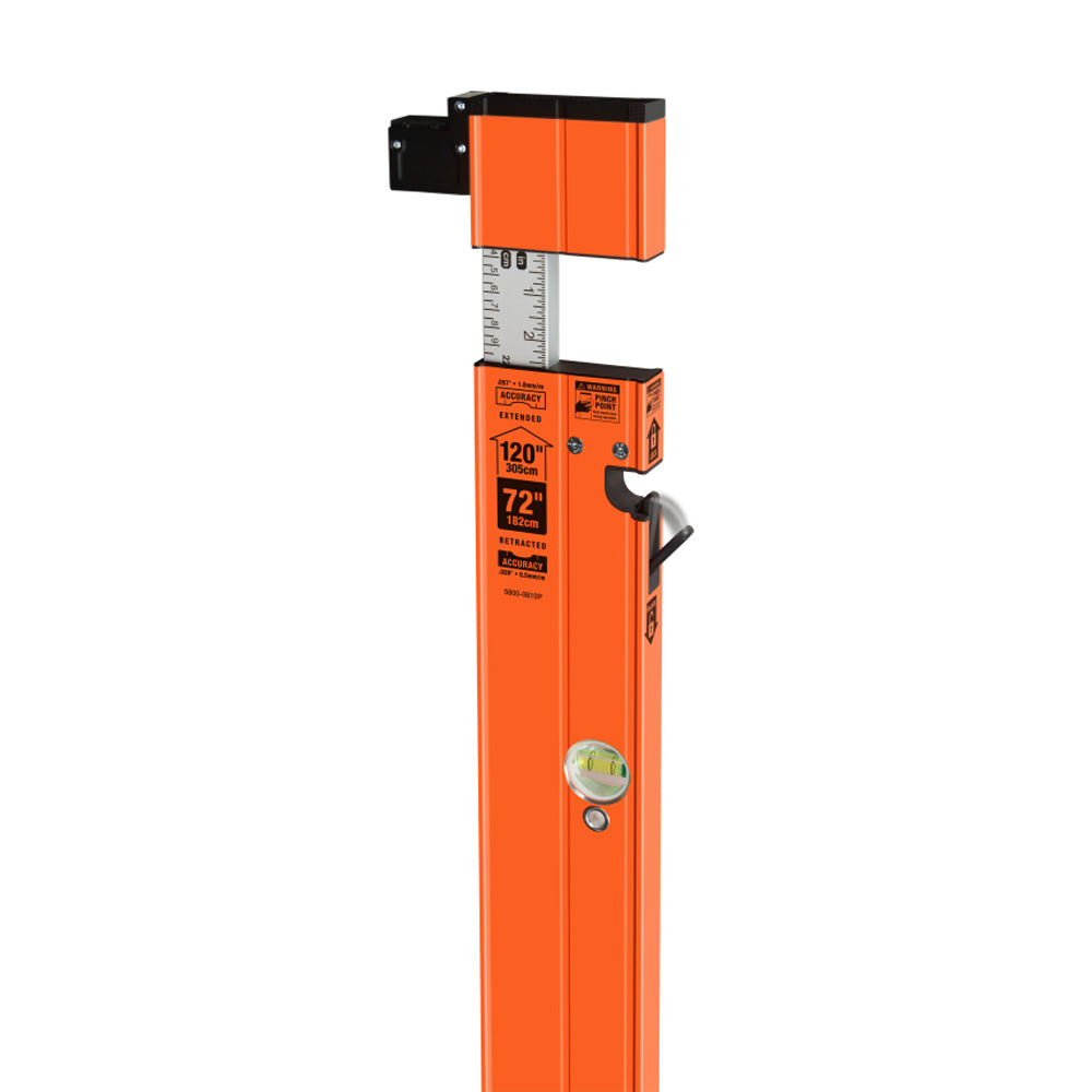 Johnson Level 6'-10' Extendable Plate Level
