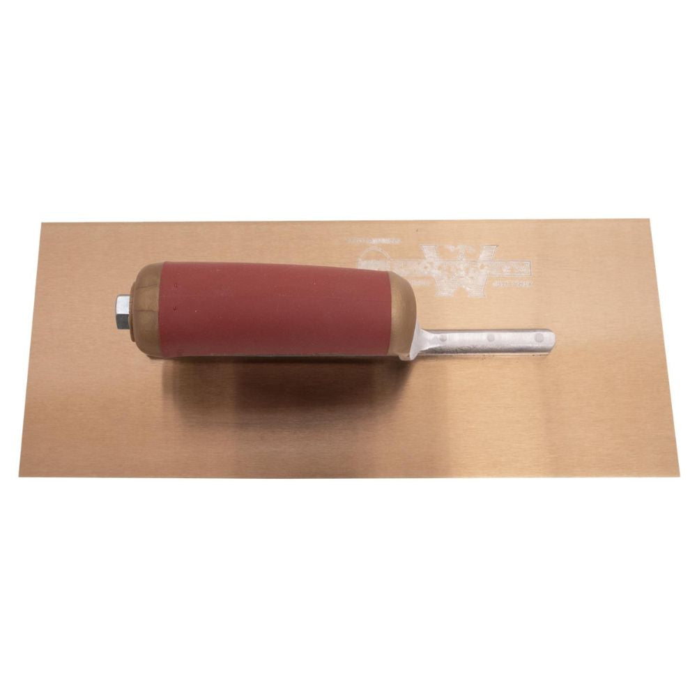 Marshalltown Golden Steel Duraflex Finishing Trowel