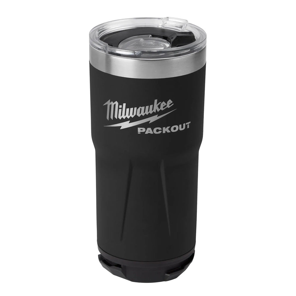 Milwaukee Packout 20oz Black Tumbler