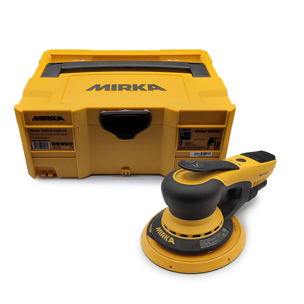 MIRKA DEROS Orbital Electric Sander w/ Case