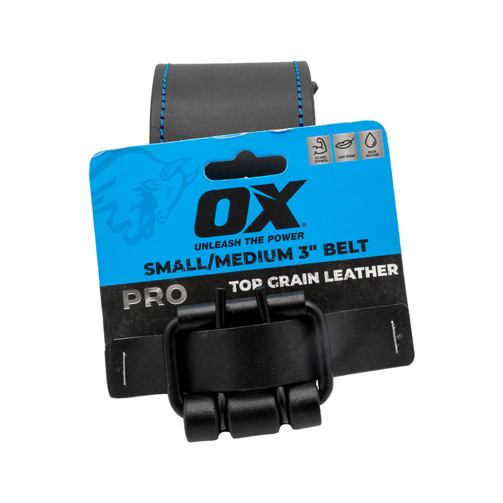 OX Tools Pro Small/Medium 3-Inch Tool Belt | Dynamic Nylon