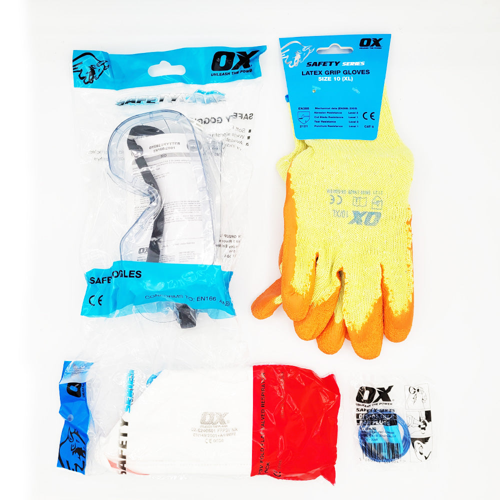 OX Tools PPE Safety Kit