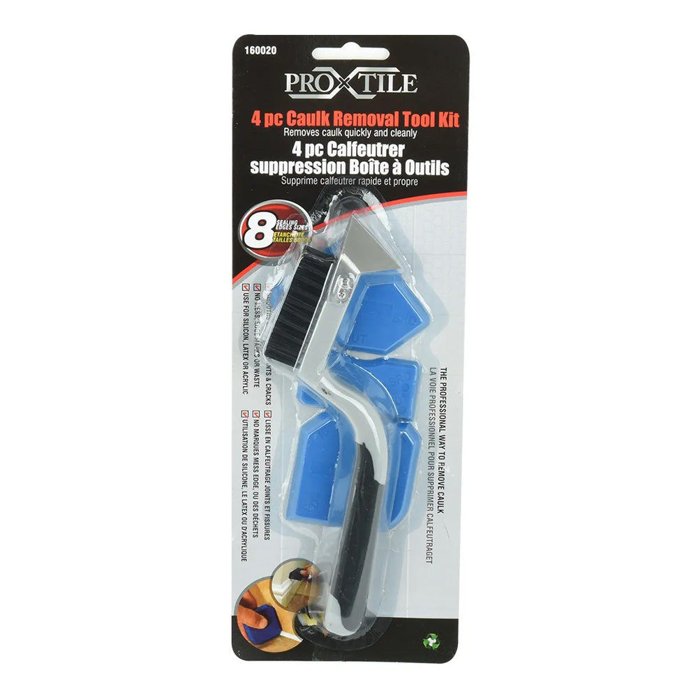 Pro-X-Tile Caulking Removal Tool Kit - 4pc