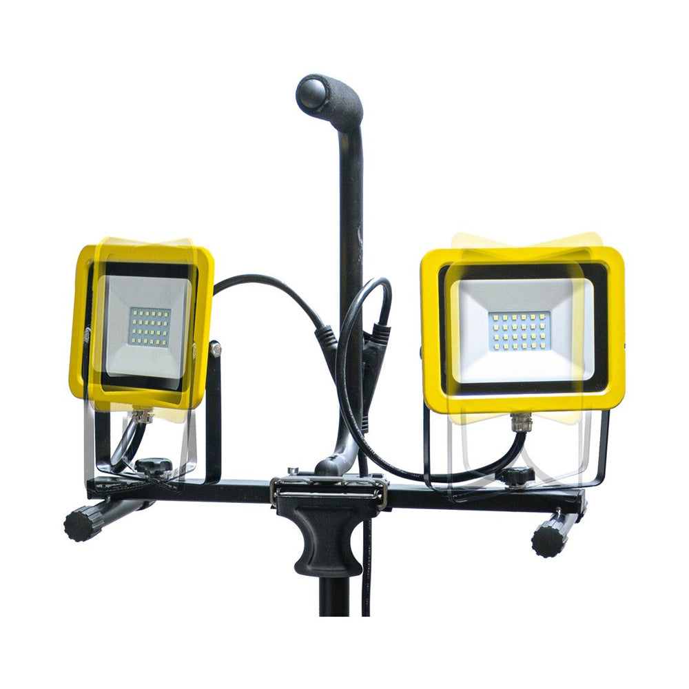 Shopro LED 2-Head Work Light - 40W/3,600LM