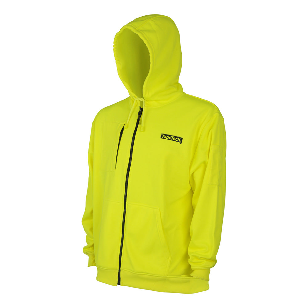 TapeTech High Visibility Hooded Sweatshirt