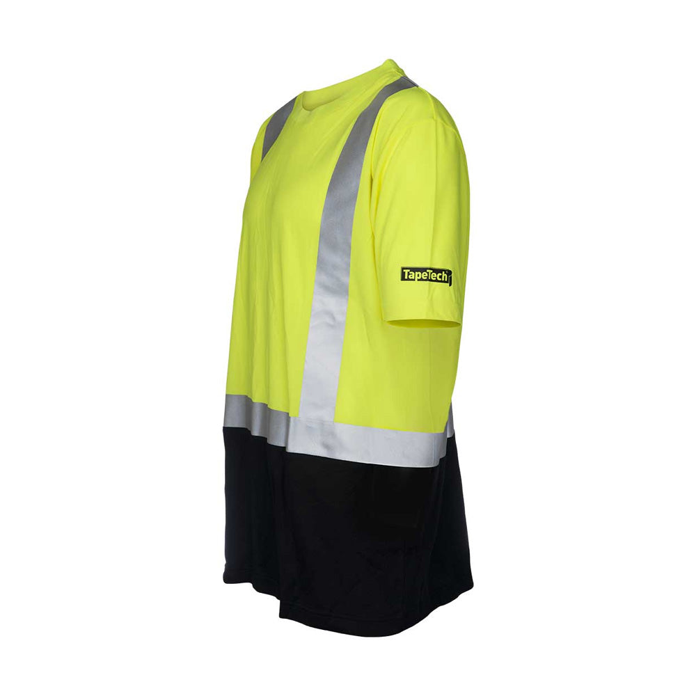 TapeTech HiVis Short-Sleeved Safety Shirt
