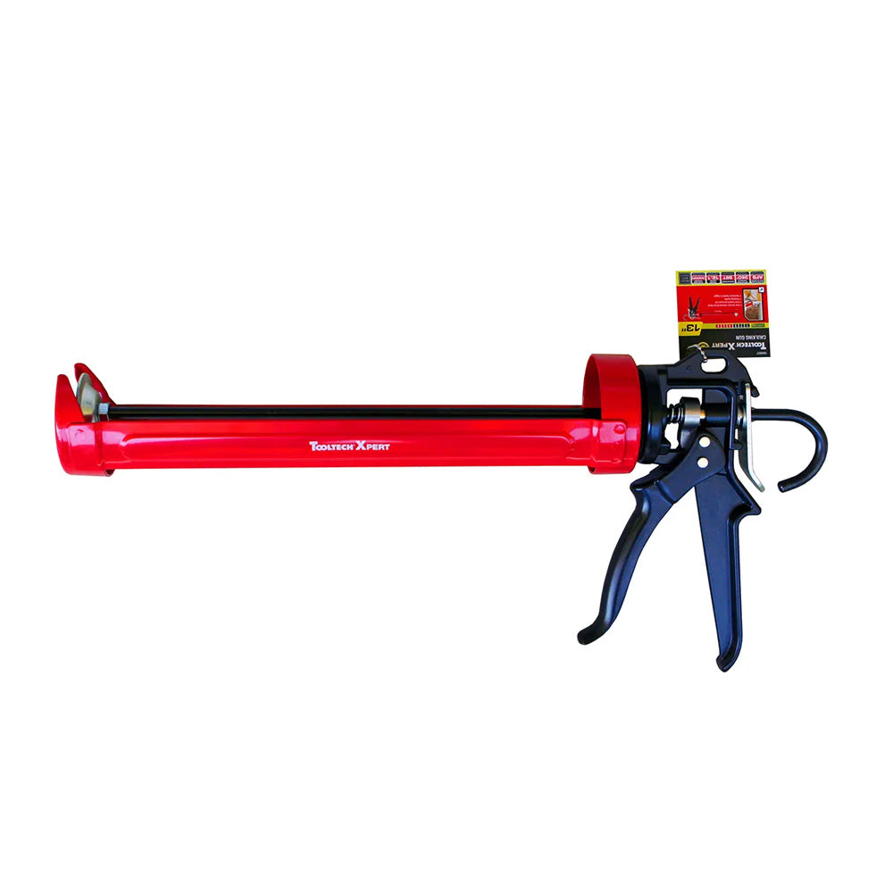 ToolTech Xpert Pro Rotating High Density Cradle-Style Caulking Gun - 13in