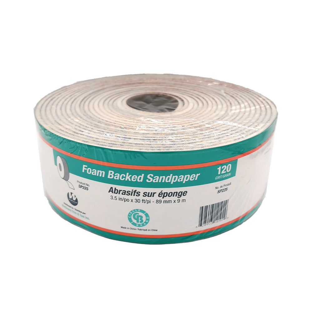 Circle Brand Foam Back Sandpaper