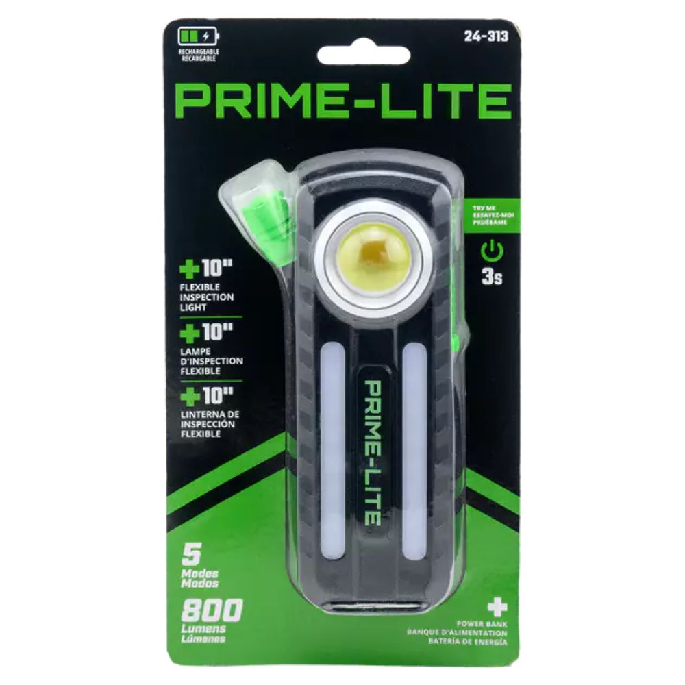 Prime-Lite COB Chargeable Worklight Carded