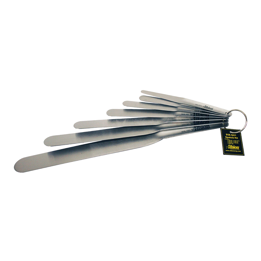 Albion 7-Piece Streamline Caulk Spatula Set