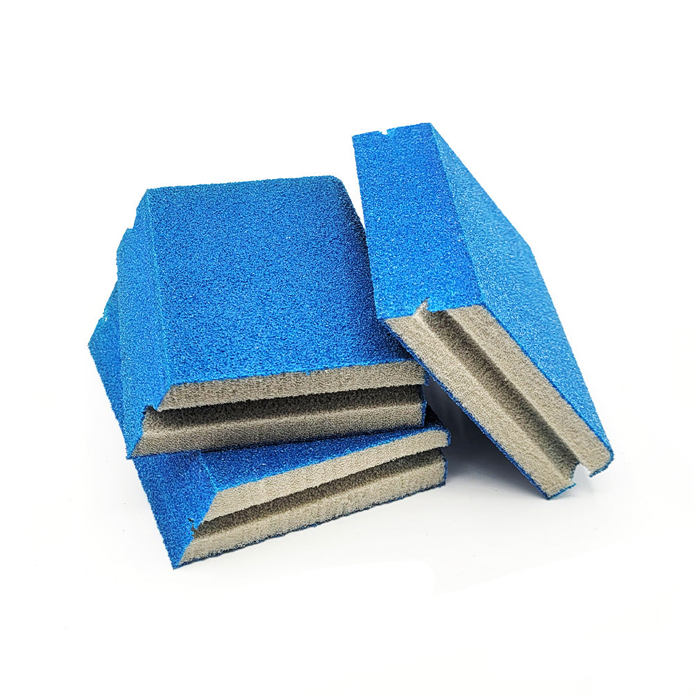 Bart's Own Premium Blue Single Angle Sanding Sponges