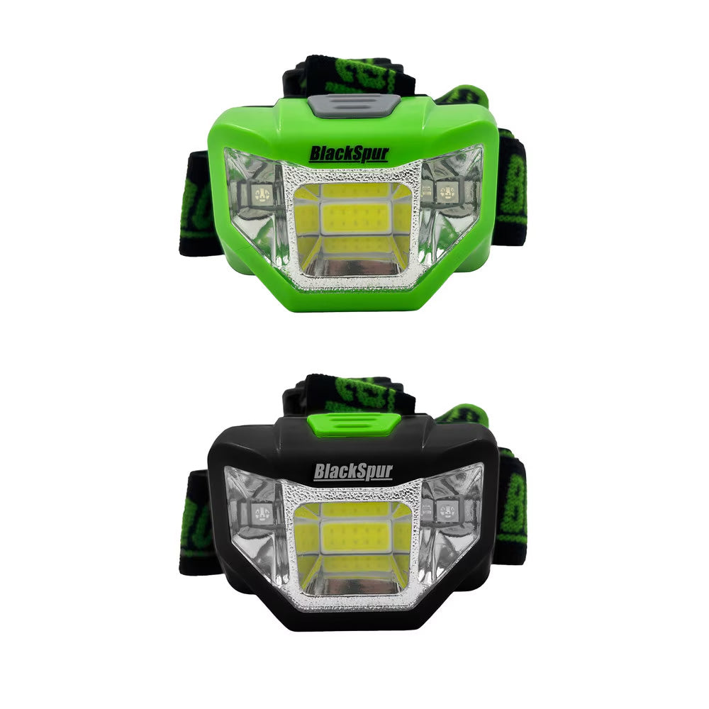 BlackSpur Compact COB Headlamp Set - 3pc