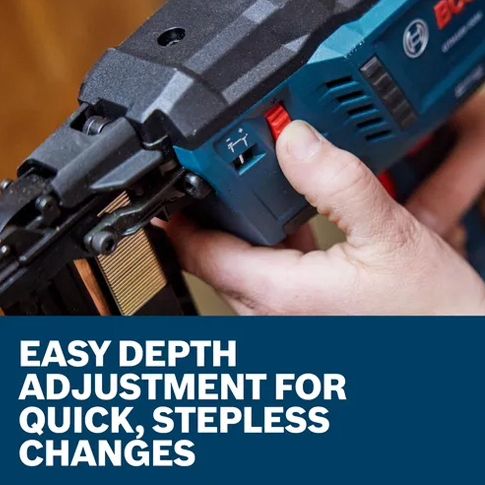 Bosch 18V Brushless 16-Gauge 7/16 In. Medium Crown Stapler