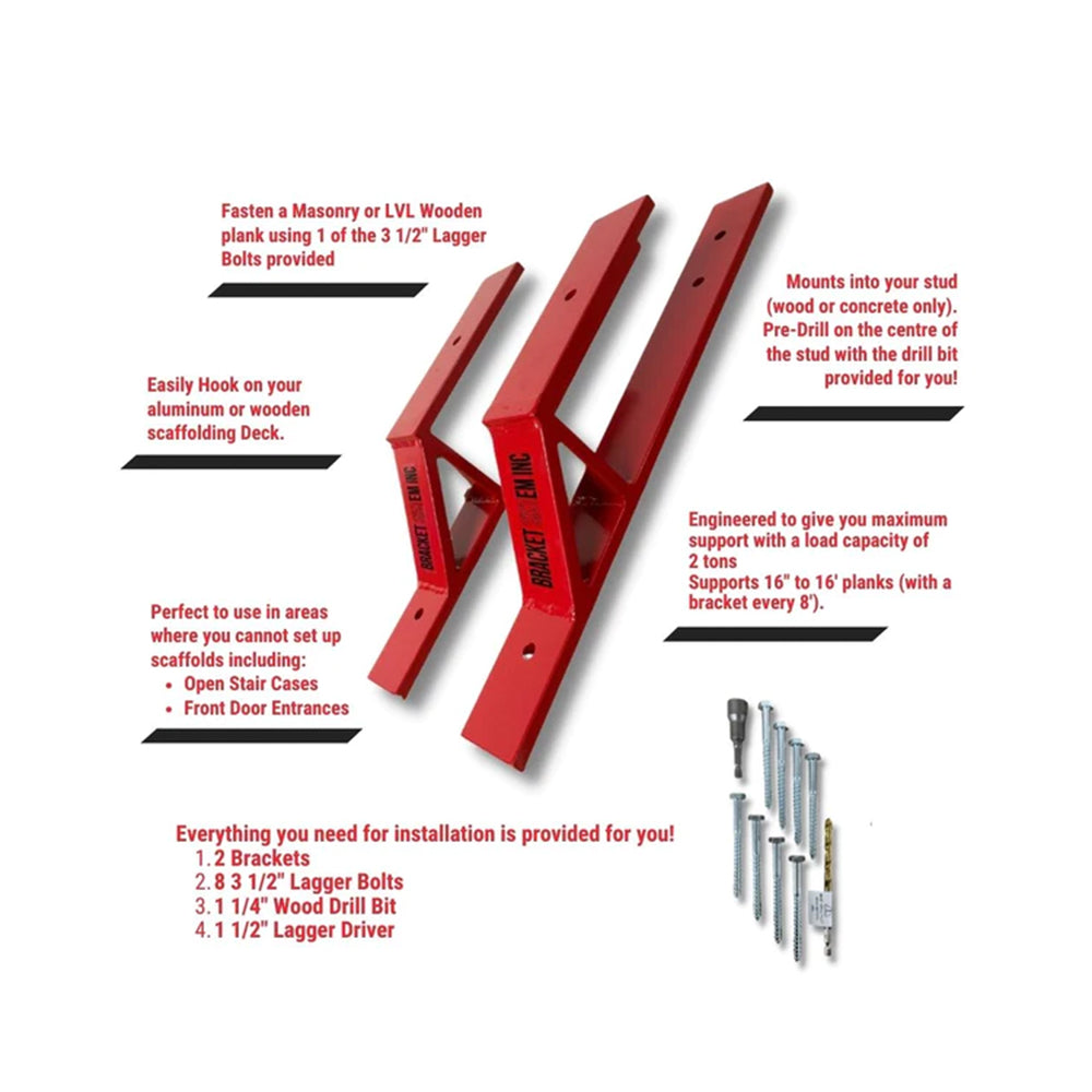 Bracket Sistem Inc Mounted Scaffolding Bracket