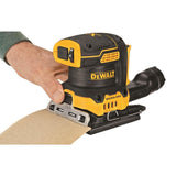 DeWALT 20V Max XR Cordless 1/4 Sheet Variable Speed Sander Kit (REFURBISHED)