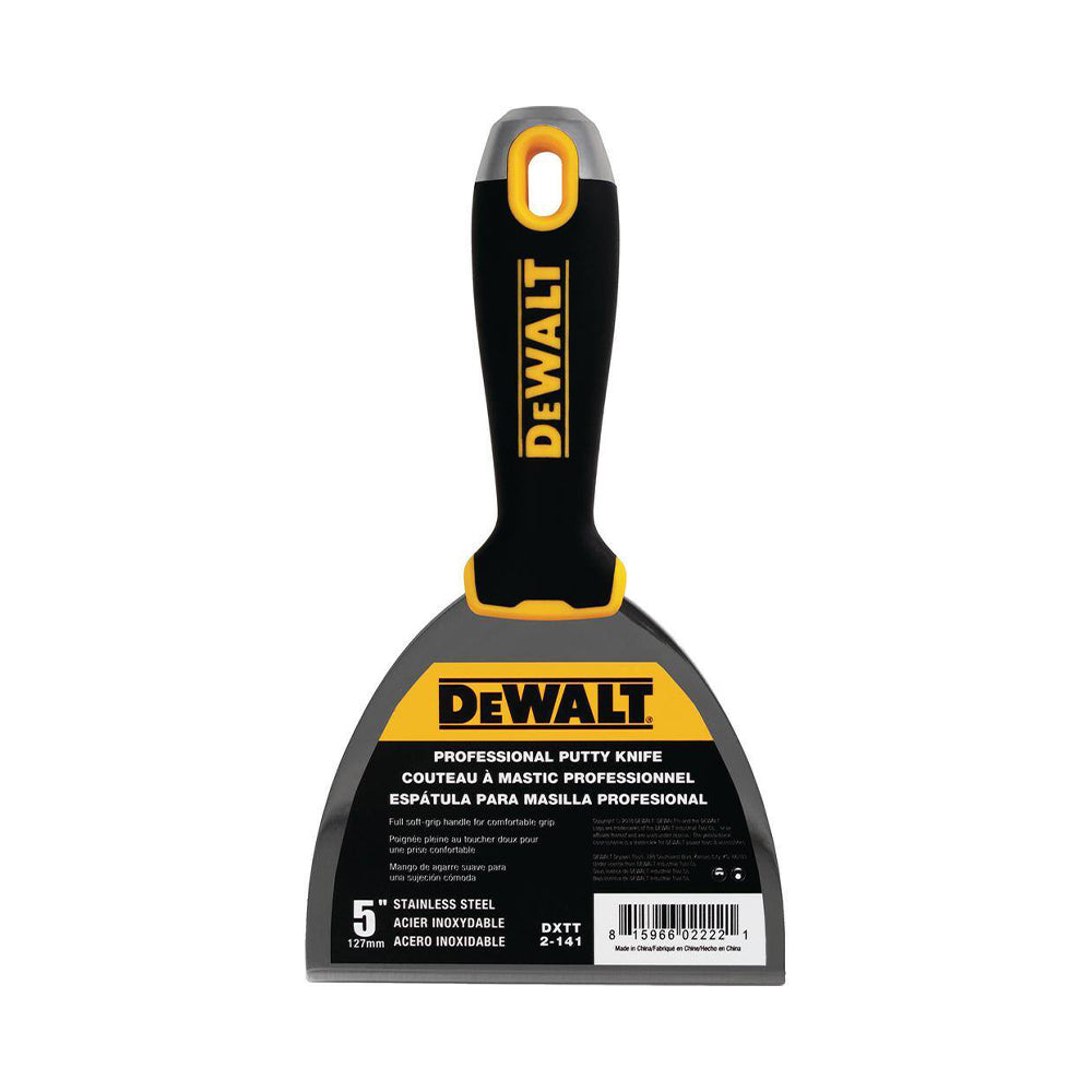 DeWALT Putty Knives Stainless Steel with Grip Handle