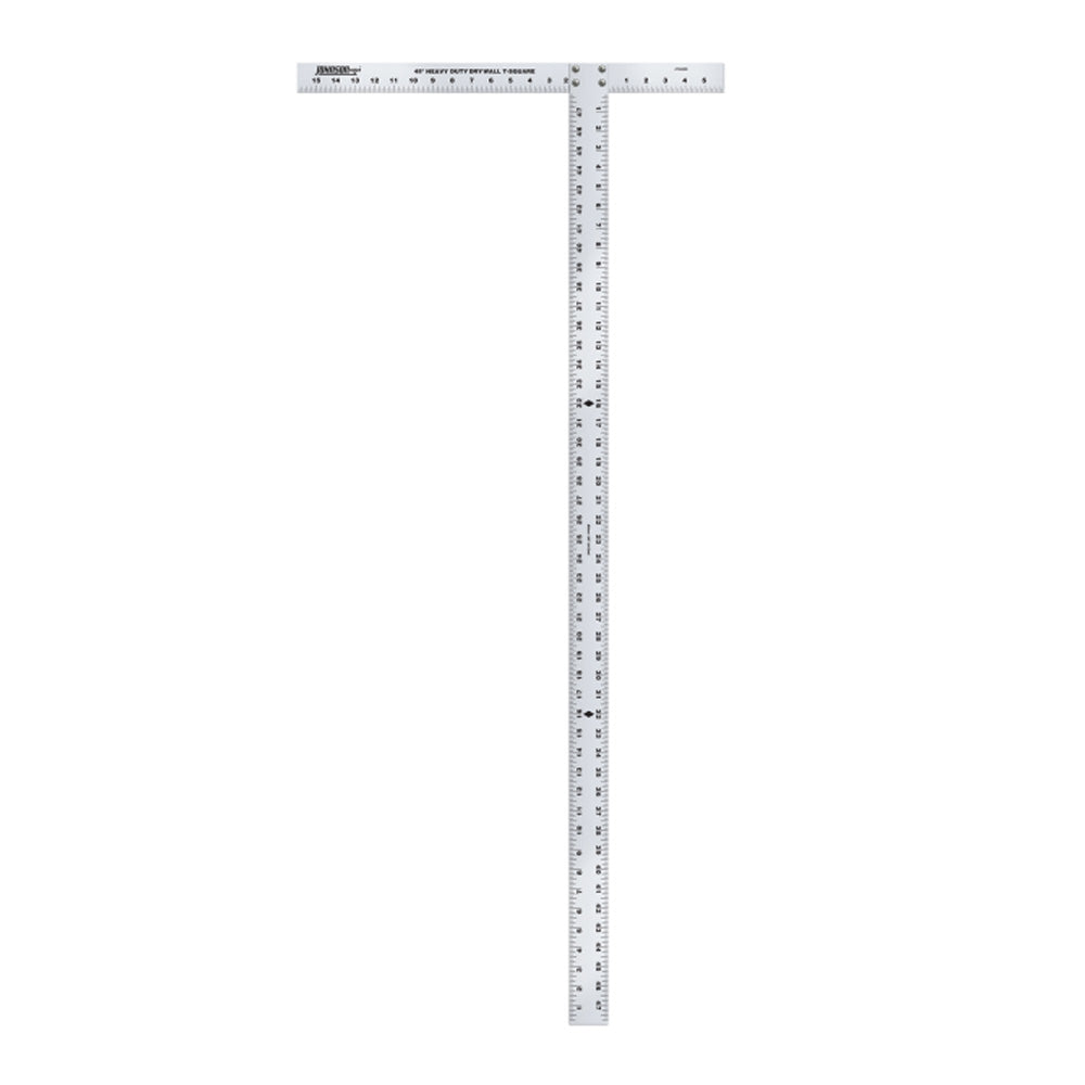 Johnson Level 48" Heavy-Duty Professional Aluminum Drywall T-Square