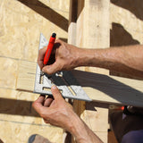 Johnson Level 7" Johnny Square® Aluminum Rafter Square