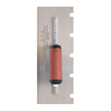 Marshalltown U-Notched Carbon Steel Trowels - ½" x ½" x 2"