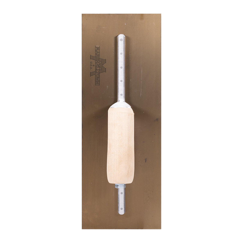 Marshalltown Curry-Style Finishing Trowels w/ Wooden Handles