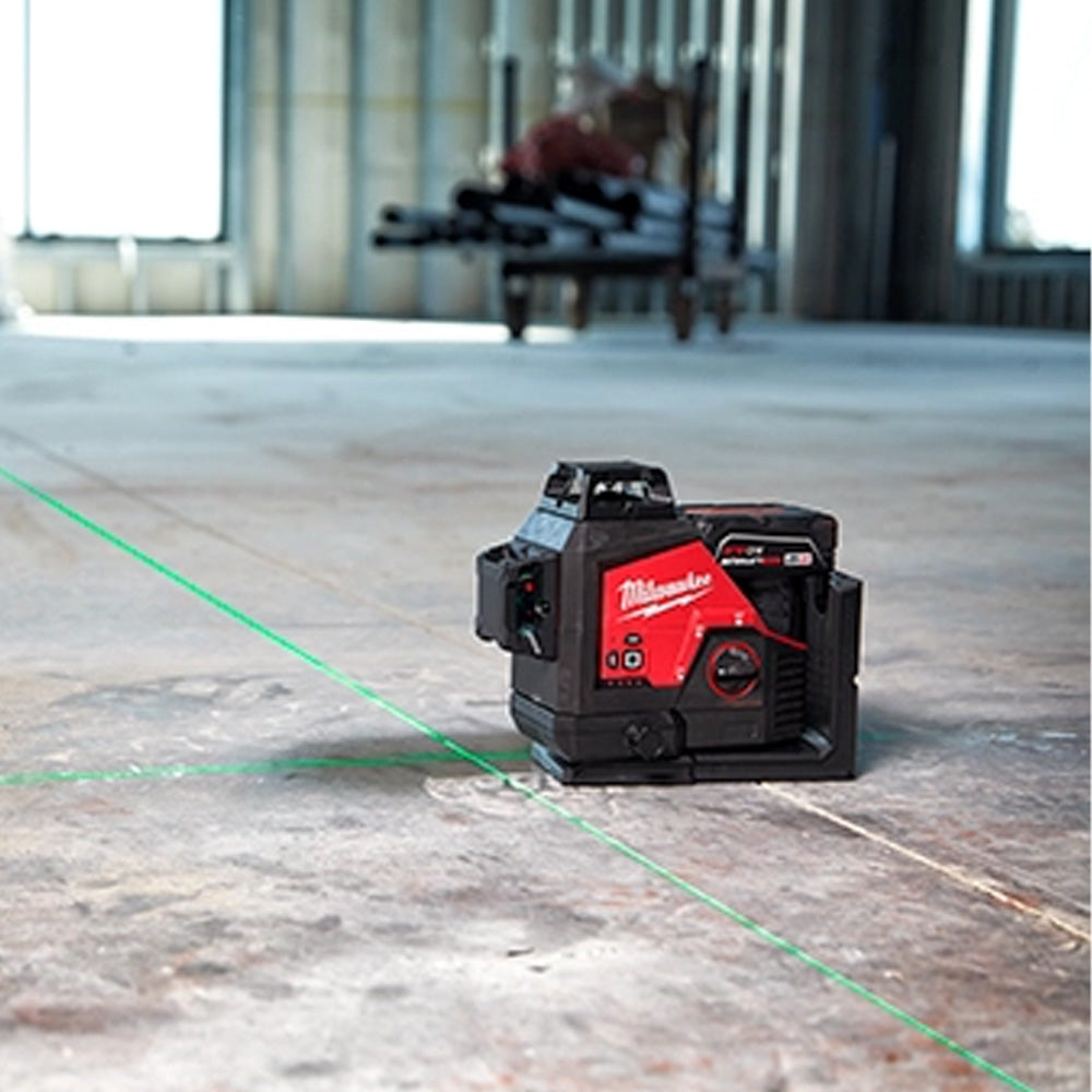 Milwaukee M12 Green 3 Plane Laser Kit