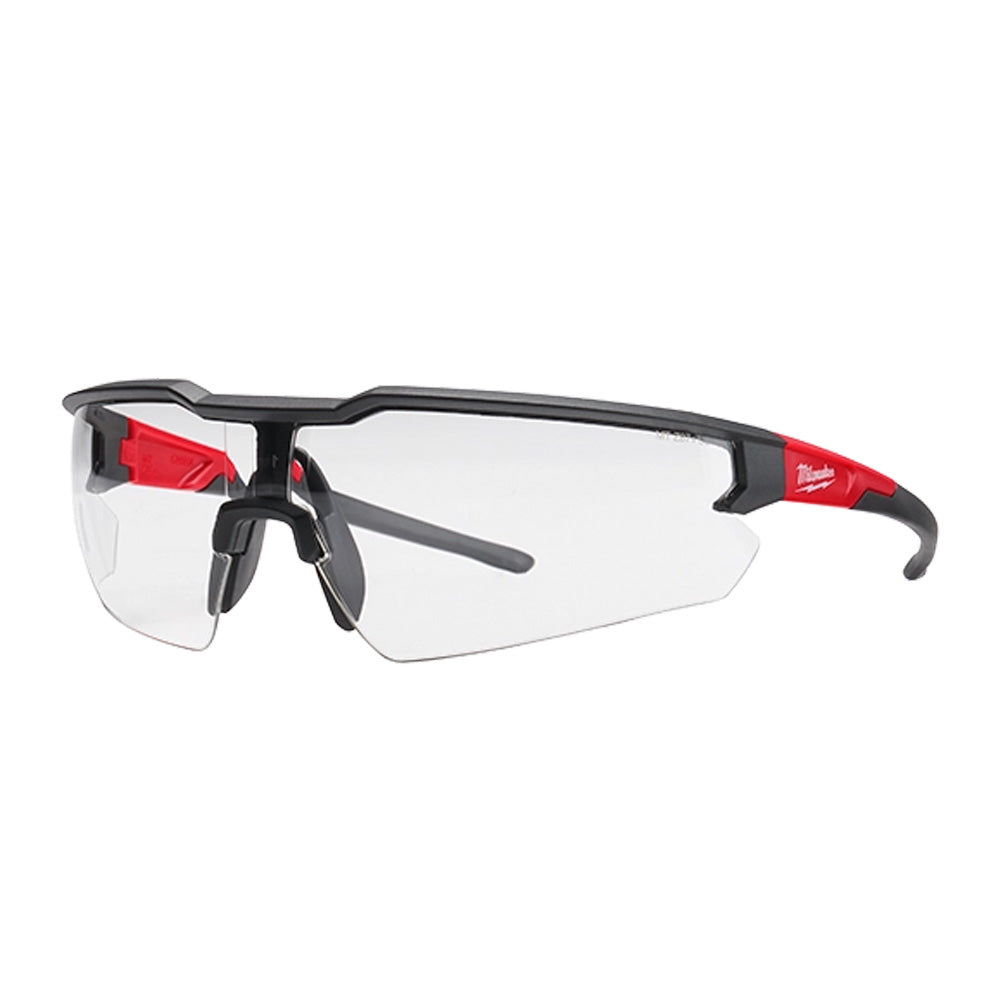 Milwaukee Safety Glasses - Clear Fog-Free Lenses