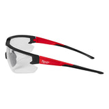 Milwaukee Safety Glasses - Clear Fog-Free Lenses
