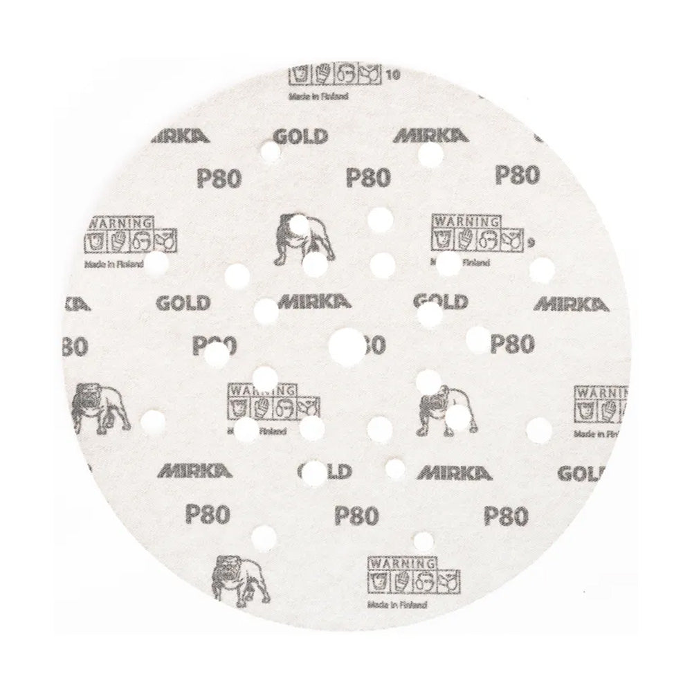 Mirka Gold 9" Grip Sanding Discs - 25 Pack