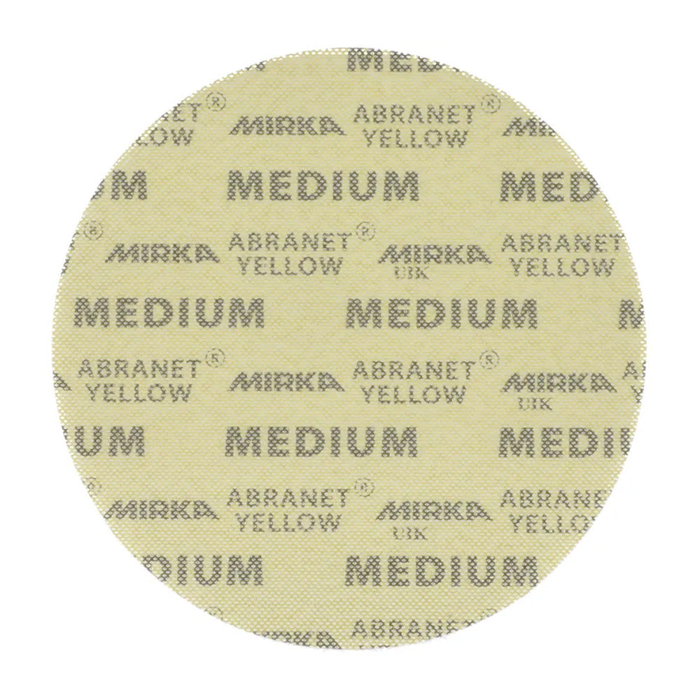 Mirka Abranet Yellow 9" Grip Discs - 20 Pack