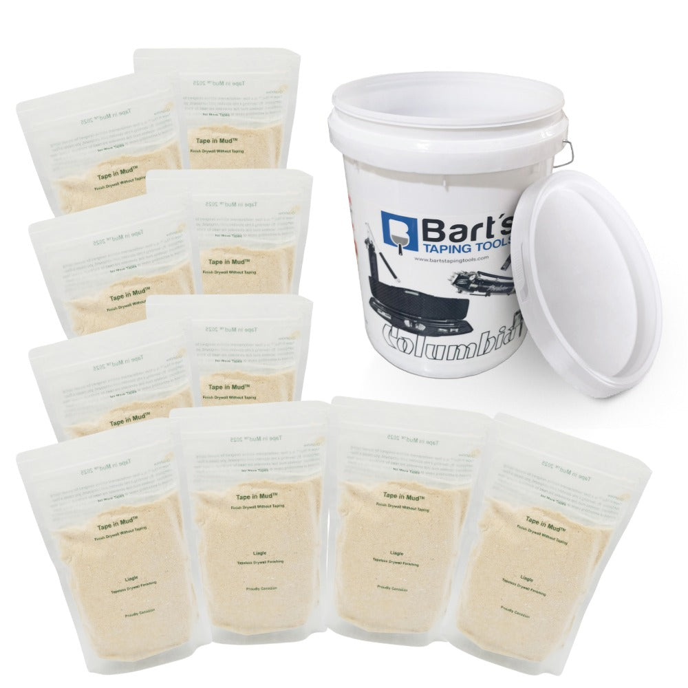 Tape in Mud in a Pail