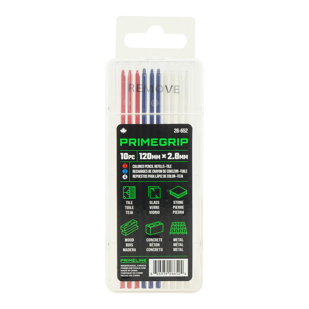 Primeline 2.8mm Replacement Leads for Tiles - 10pk