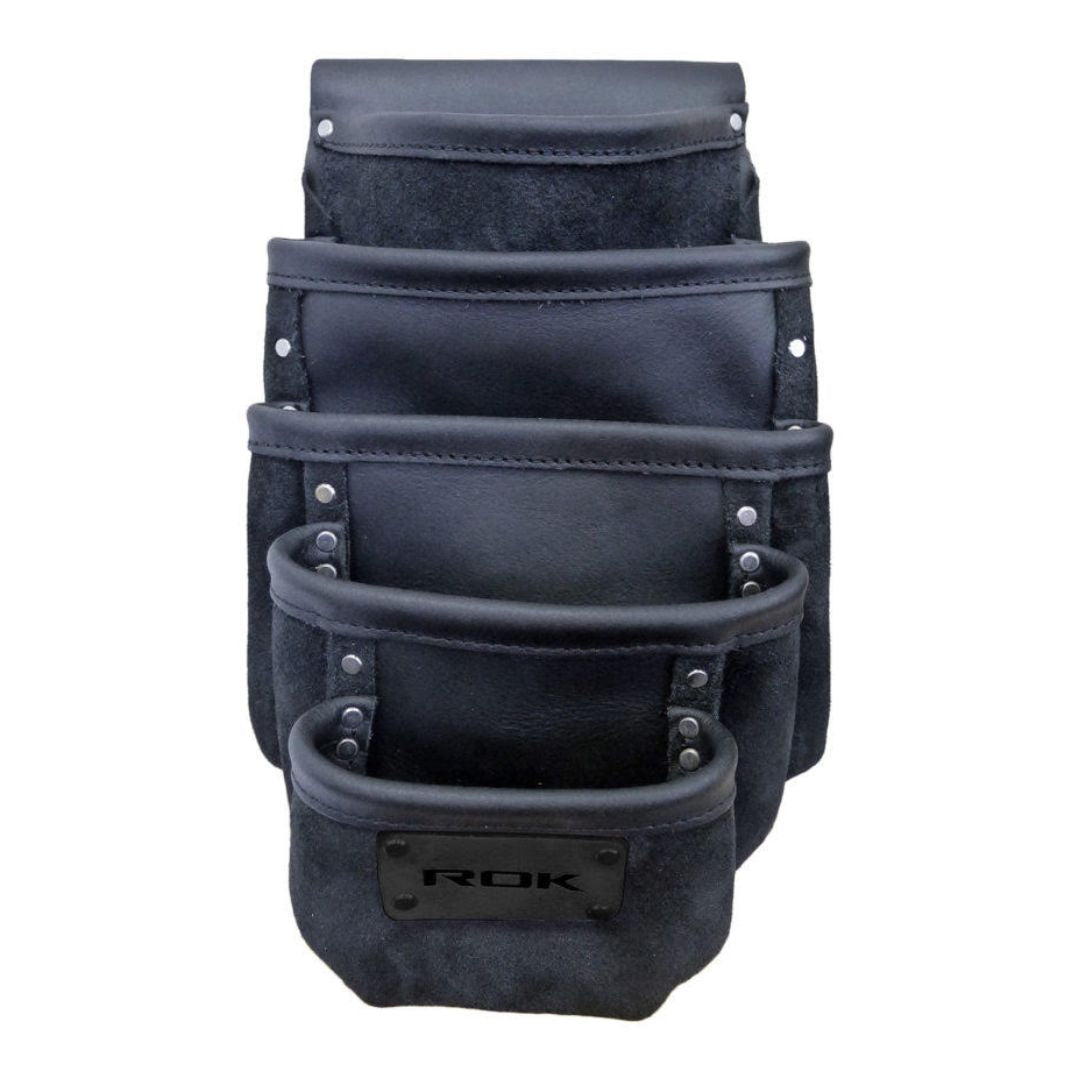 ROK 5 Pocket Leather Tool Pouch