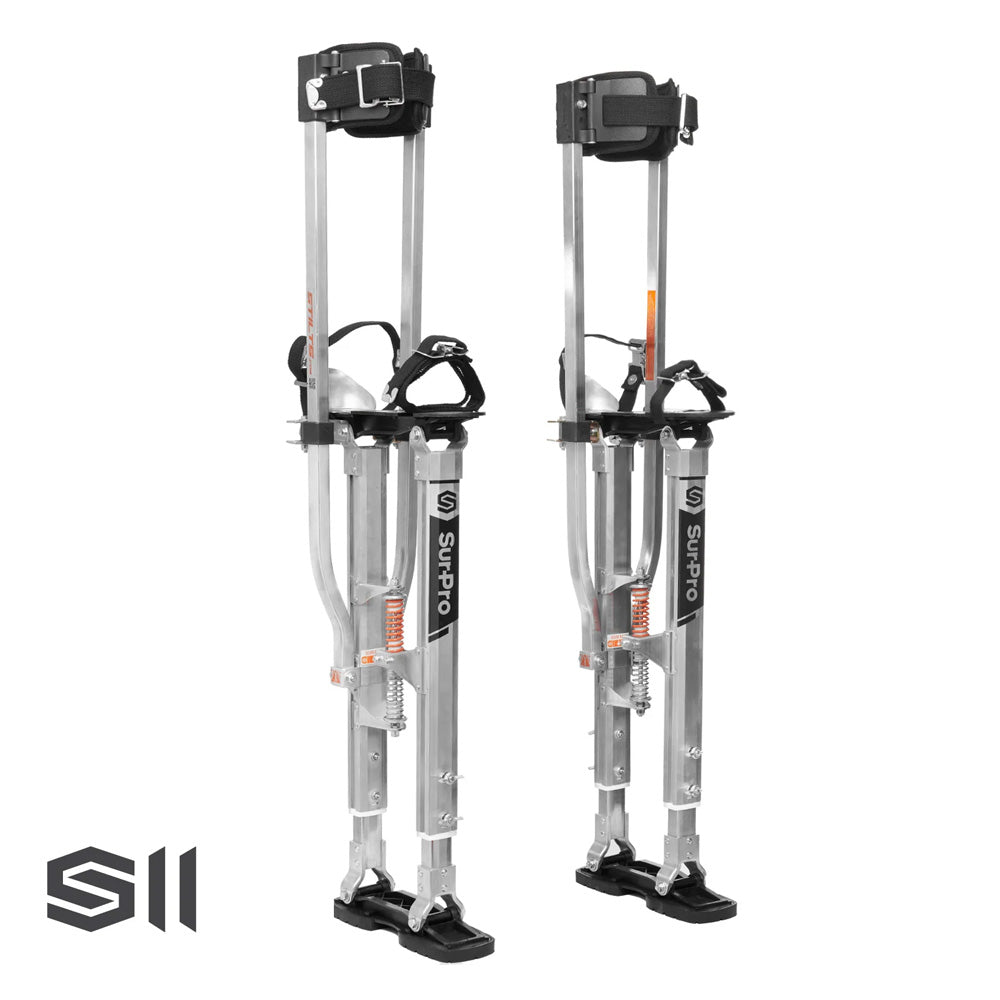 SurPro S2 Double Sized Aluminum Drywall Stilts