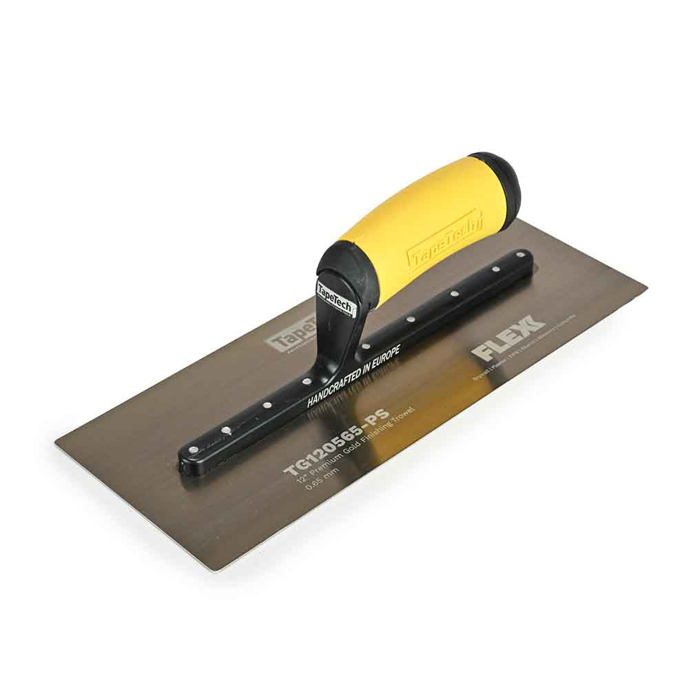 TapeTech Premium Flex Gold Stainless Steel Trowels 0.65mm