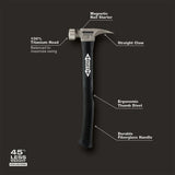 Stiletto 12oz Smooth/Curved Fiberglass