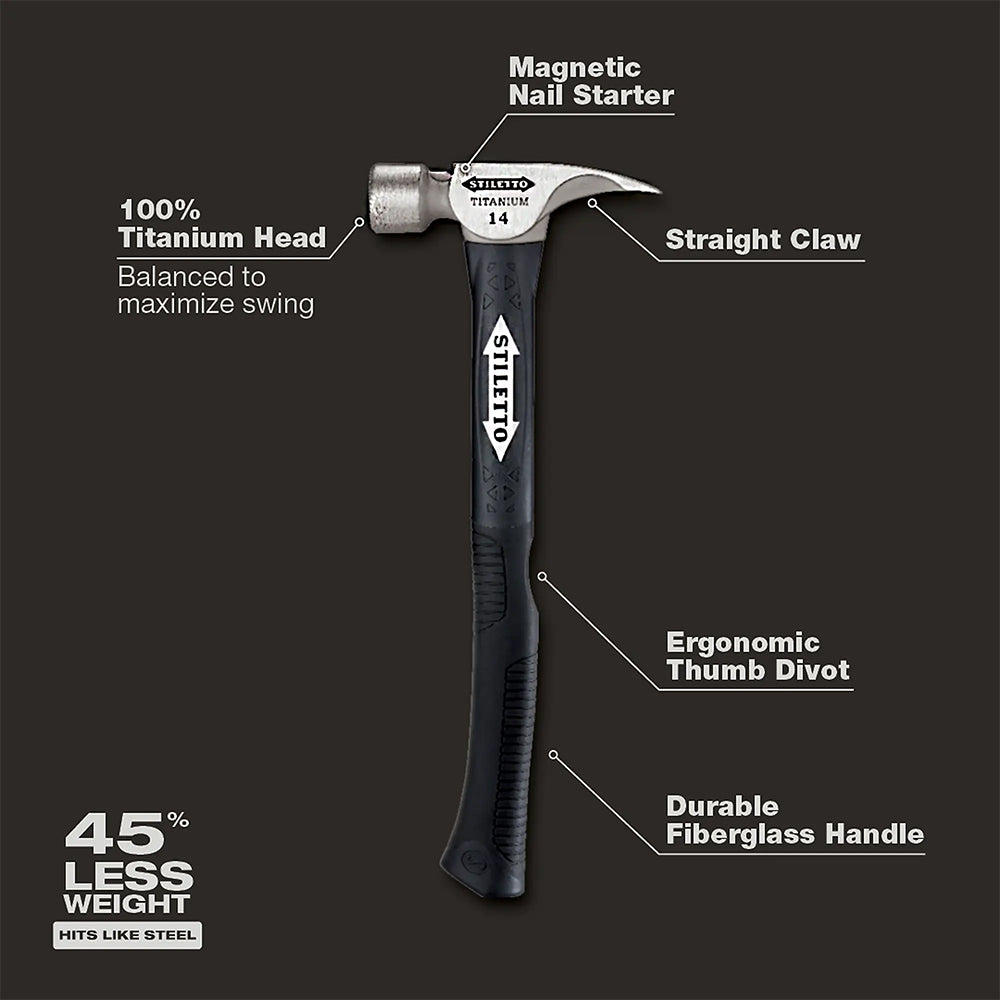Stiletto 14oz Milled/Curved Fiberglass