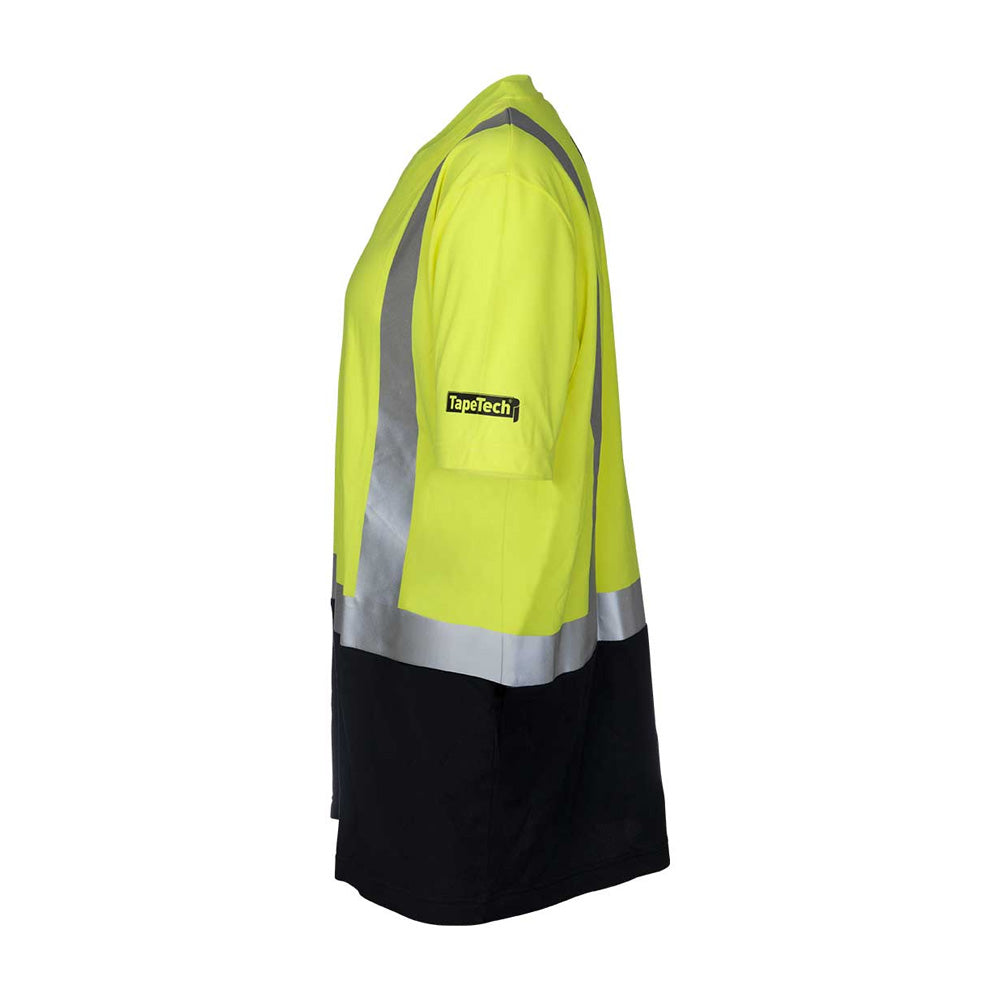 TapeTech HiVis Short-Sleeved Safety Shirt