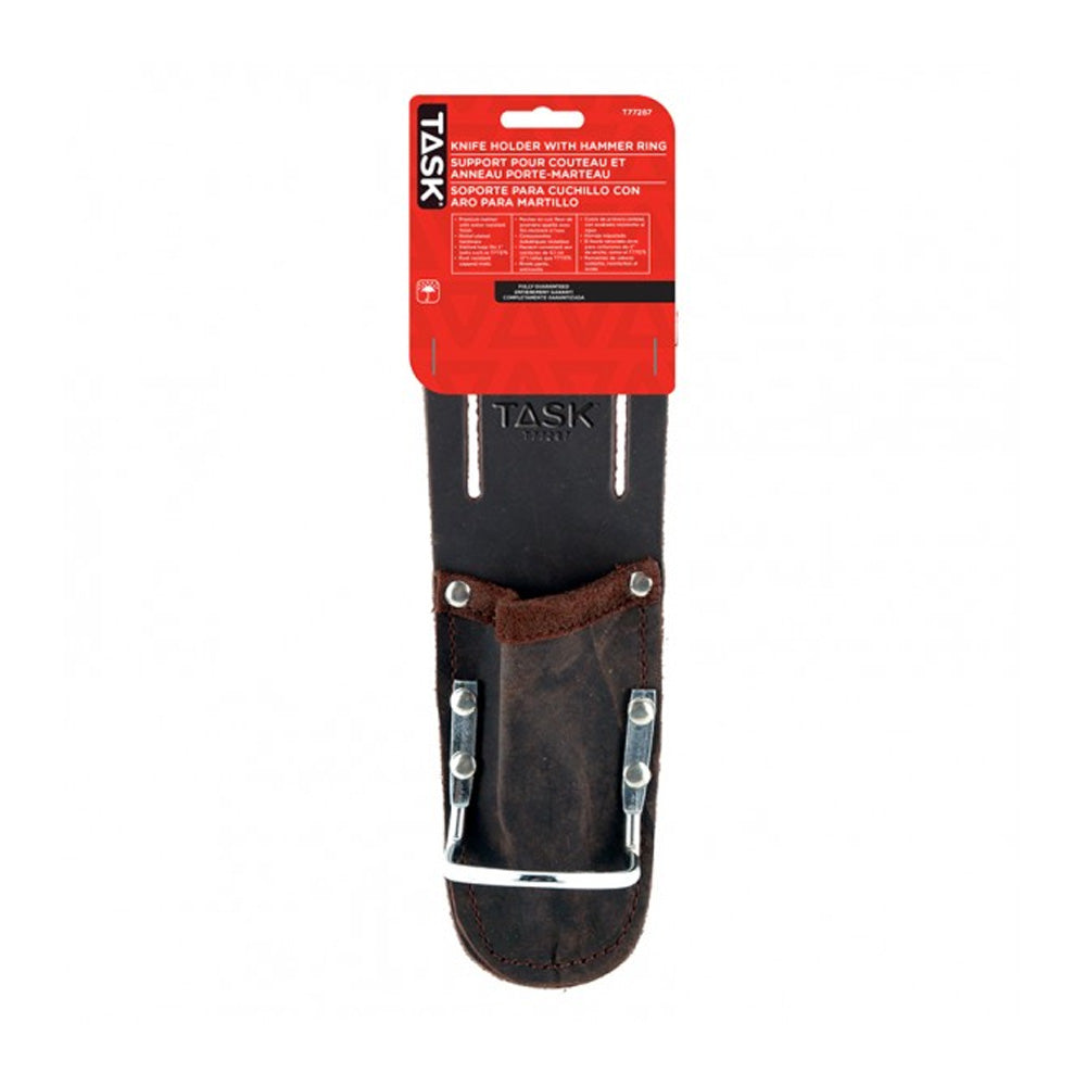 TASK Tradesperson Utility Knife Holder w/ Hammer Ring