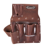 ToolPro 8 Pocket Drywall Oil Tanned Hanging Pouch