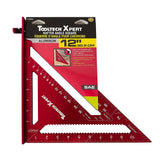 ToolTech 12" Aluminum Rafter Angle Square