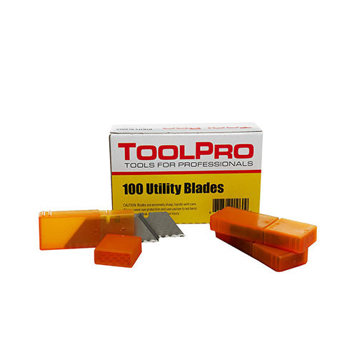 ToolPro Utility Knife Blades 100 Pack