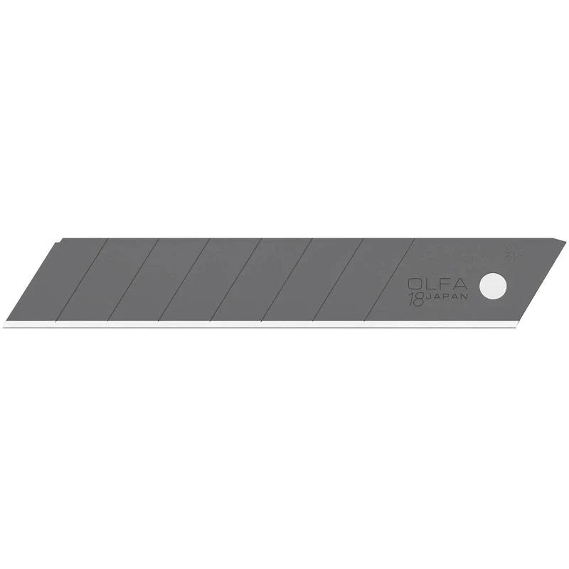 OLFA 18mm LBB Ultra-Sharp Black Snap Blade - 100 Pack