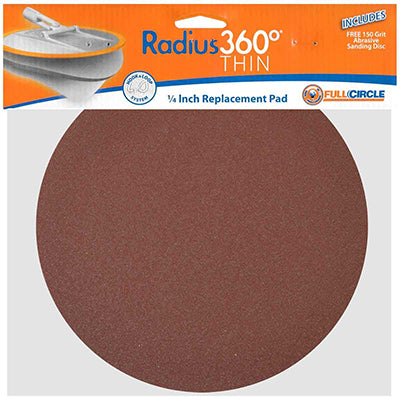 Full Circle Radius 360 1/4" Replacement Foam Pad