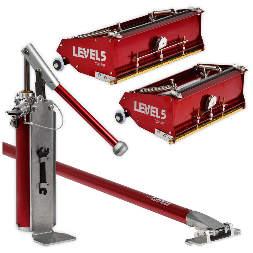 Level 5 Flat Box Combo with Extension Handle