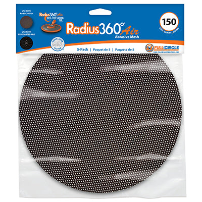 Full Circle Radius 360 Air Abrasive Mesh