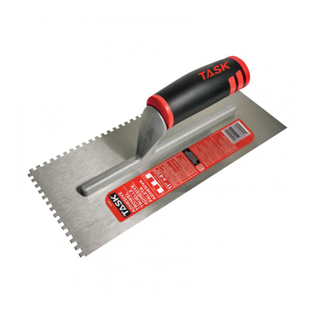 TASK Square Notch Trowel 11" x 4 1/2"