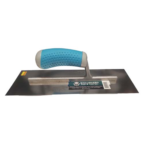 Wallboard Trowels With Blue Rubber Grip
